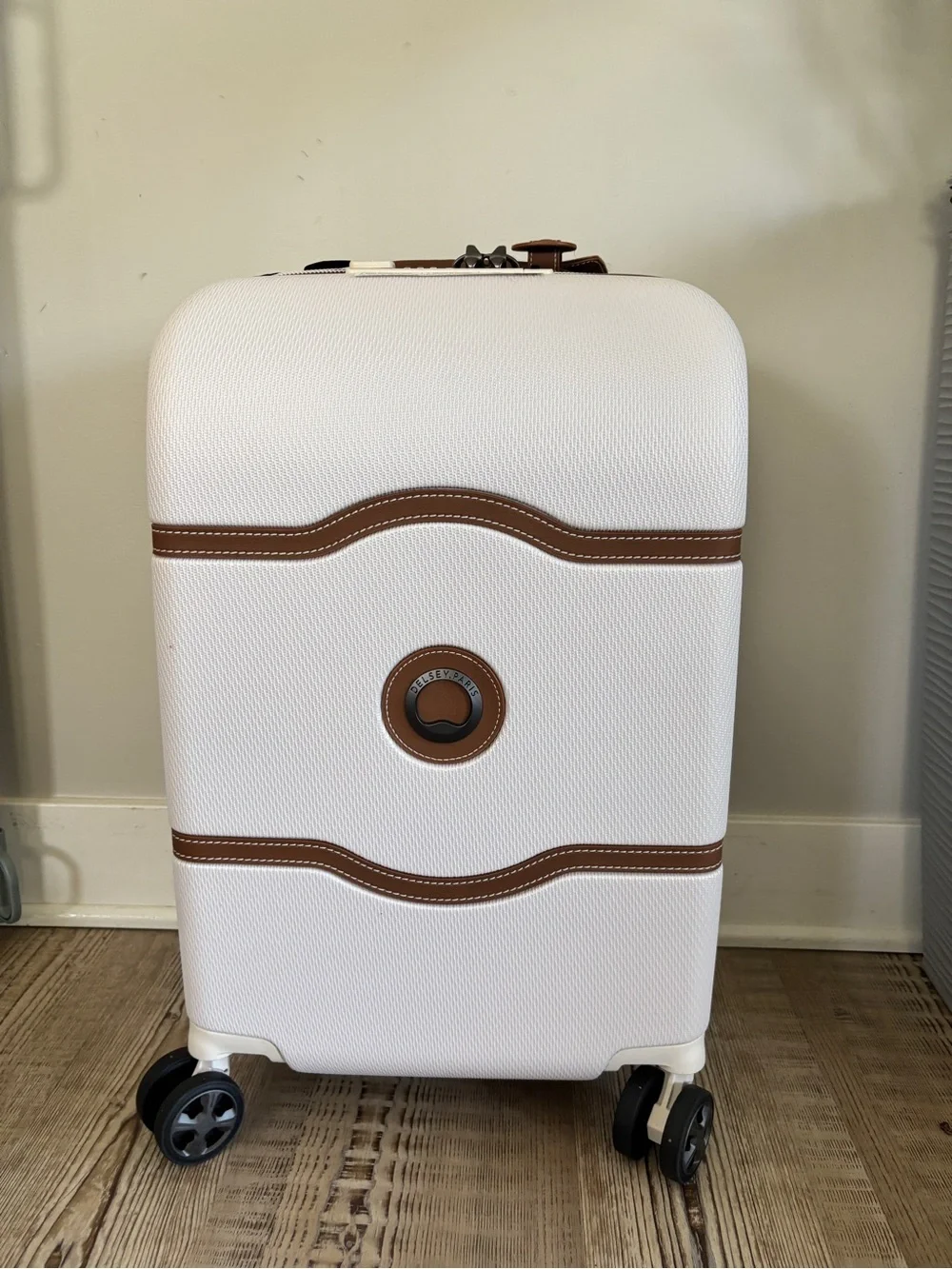 Delsey Chatelet Air Spinner Carry-on luggage . Suitcase travel bag